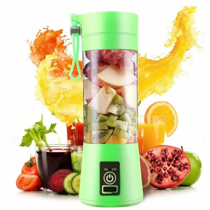 ABS Portable USB Juicer Bottle Blender, 380ml